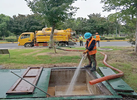 路北化油池清理